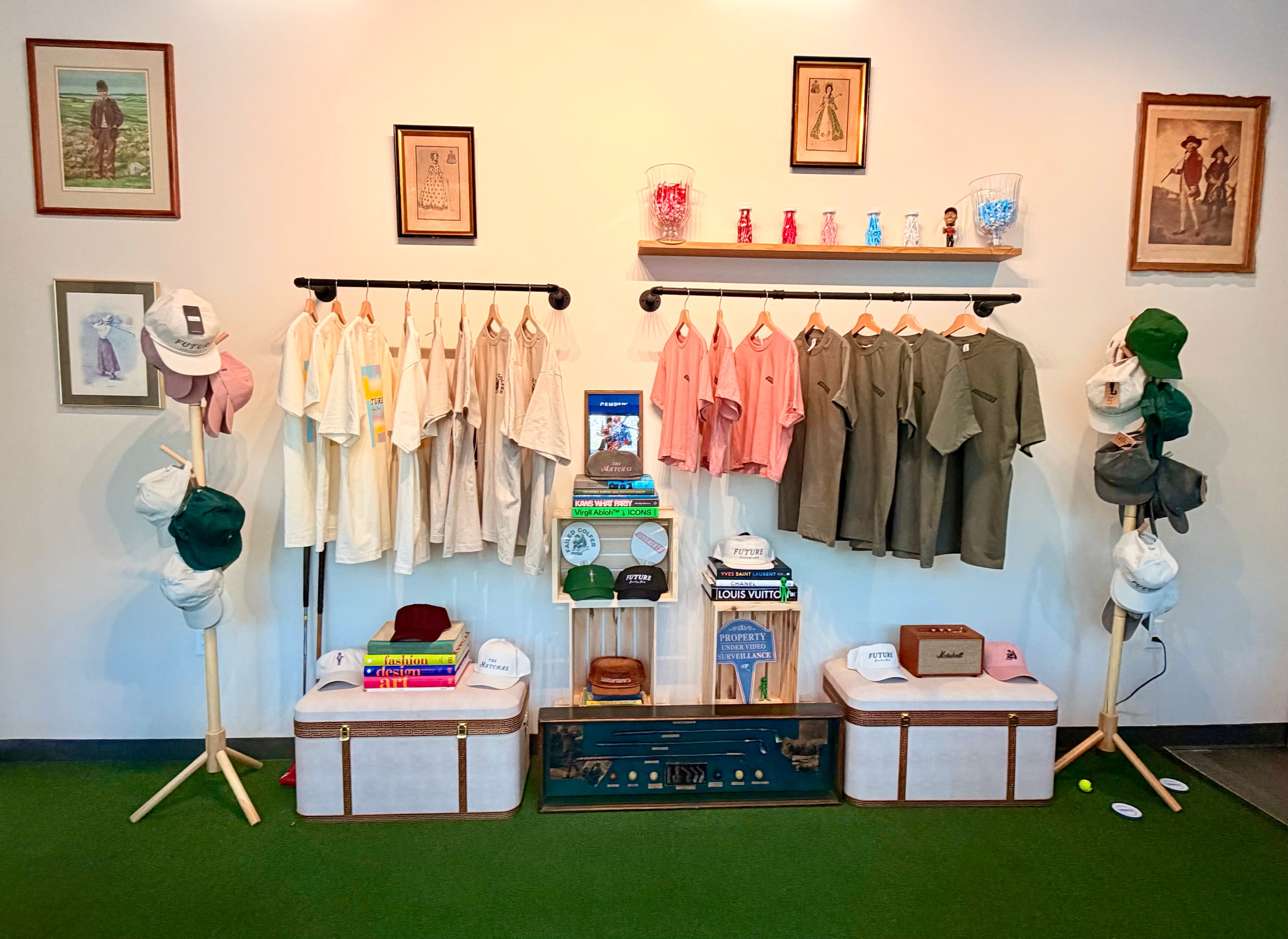 Failed Golfer Experiments Pro Shop with golf apparel and accessories