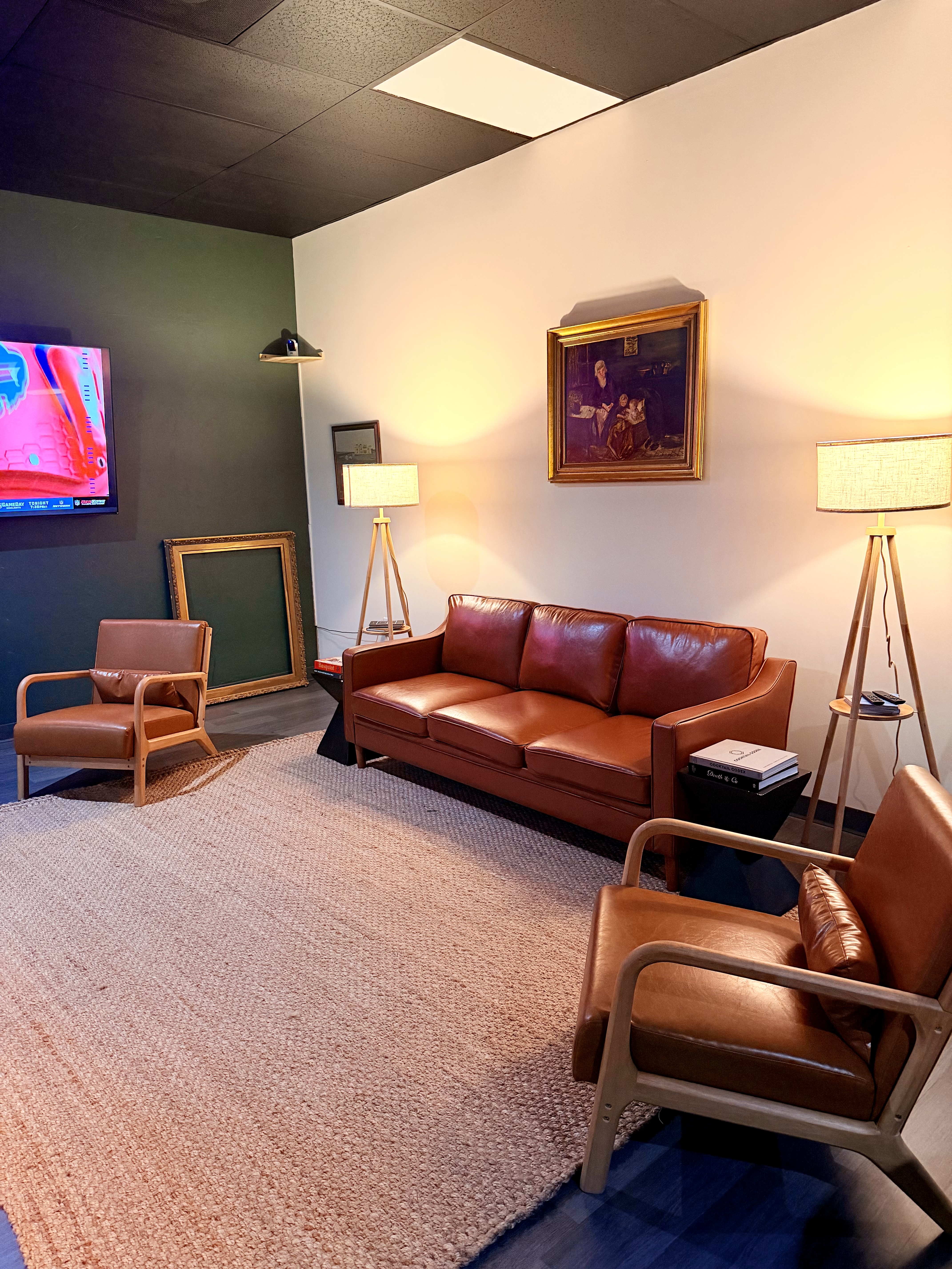 Future Country Club lounge area