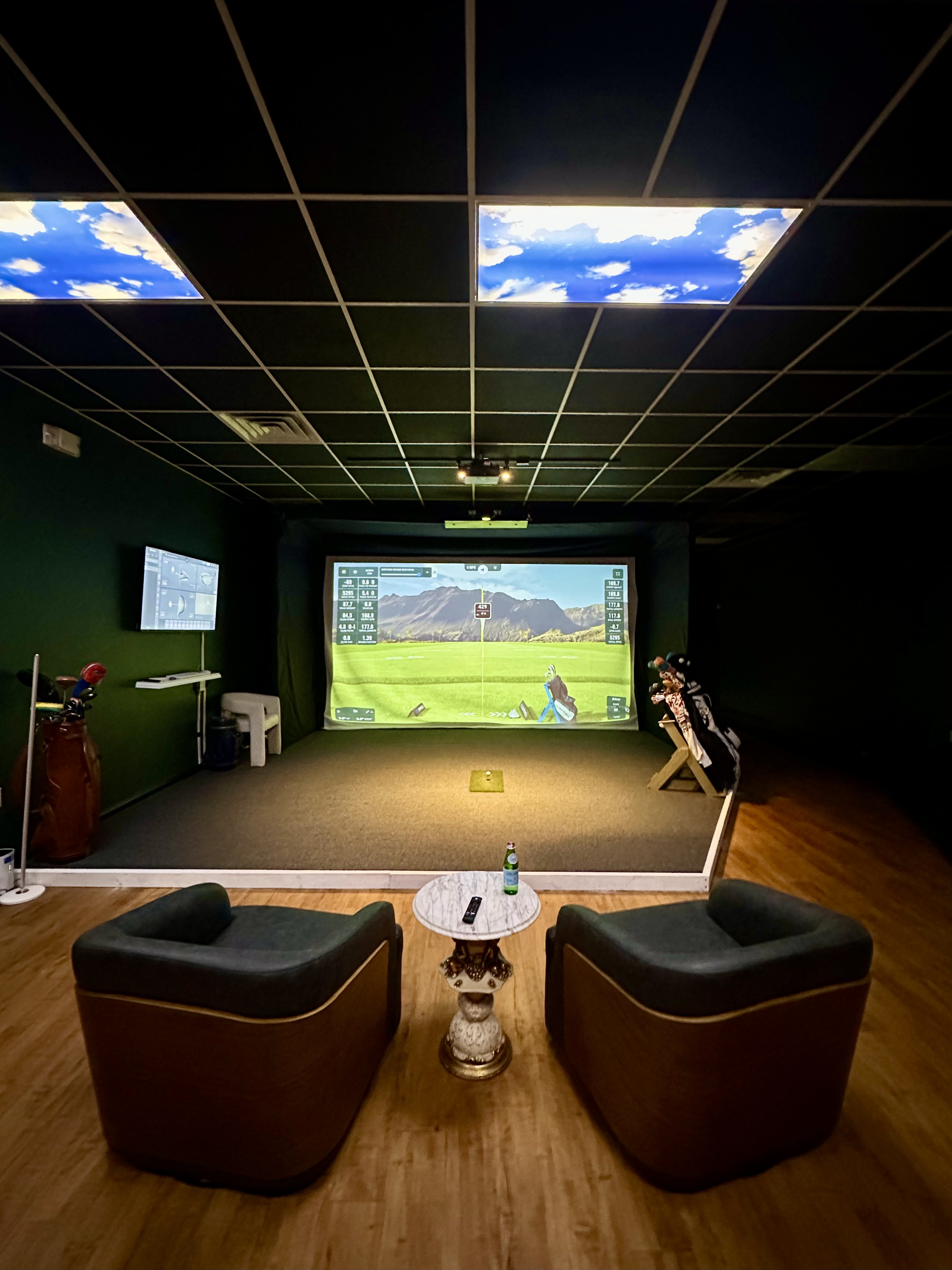Golf simulation in action at Future Country Club